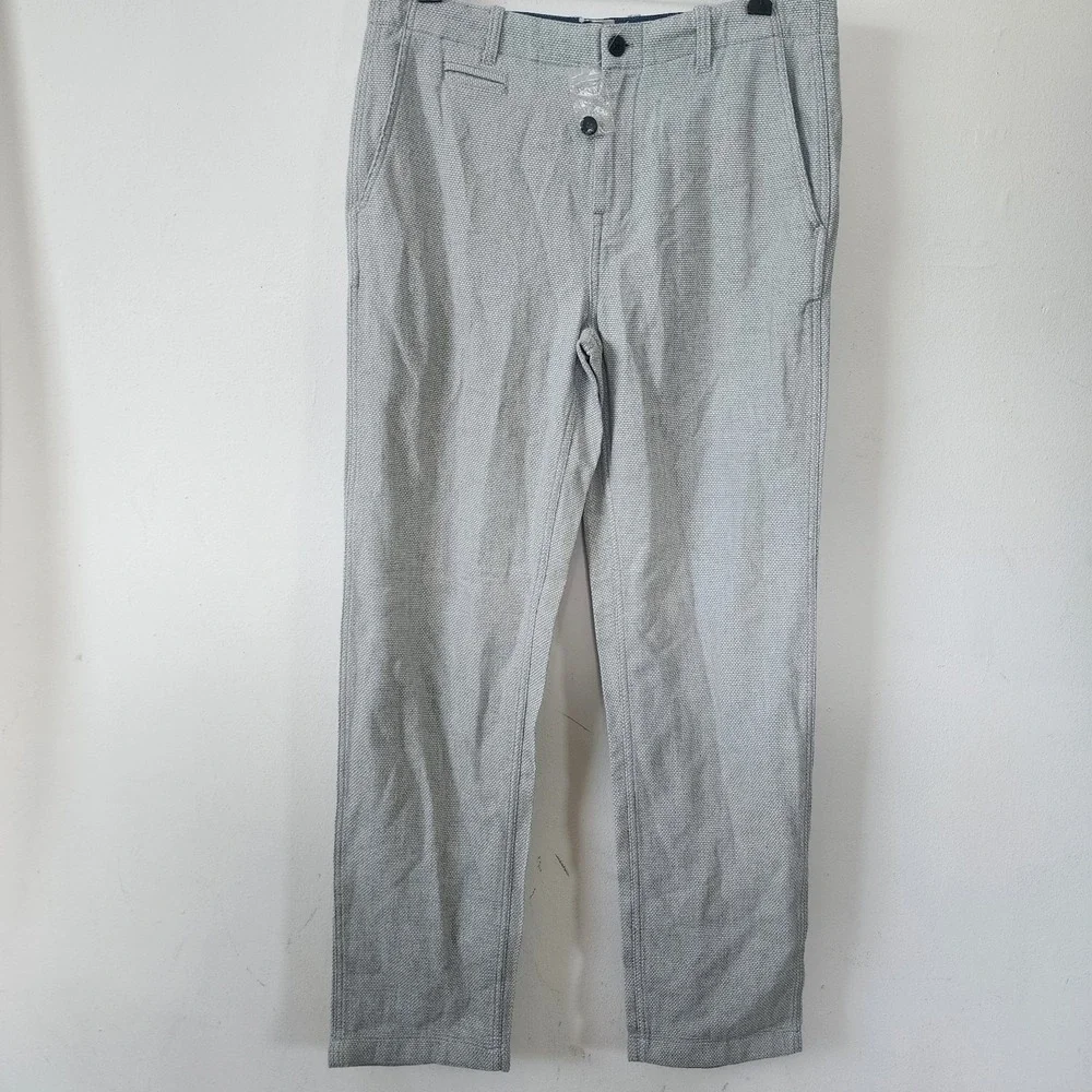NWOT Carbon 2 Cobalt Pants Gray 100% Cotton Size 34
